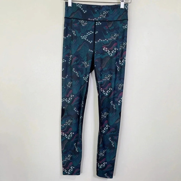 Sweaty Betty Zero  Gravity Run Leggings Japanese Floral Print - Picture 5 of 14